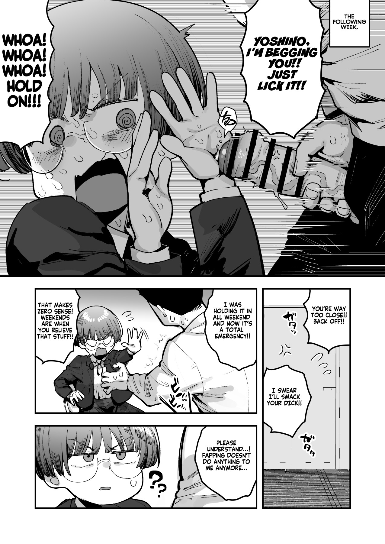 Hentai Manga Comic-My best friend was into the "cock-sniffing doujin" that I love! And now we're pervy sex friends!-Chapter 1-44